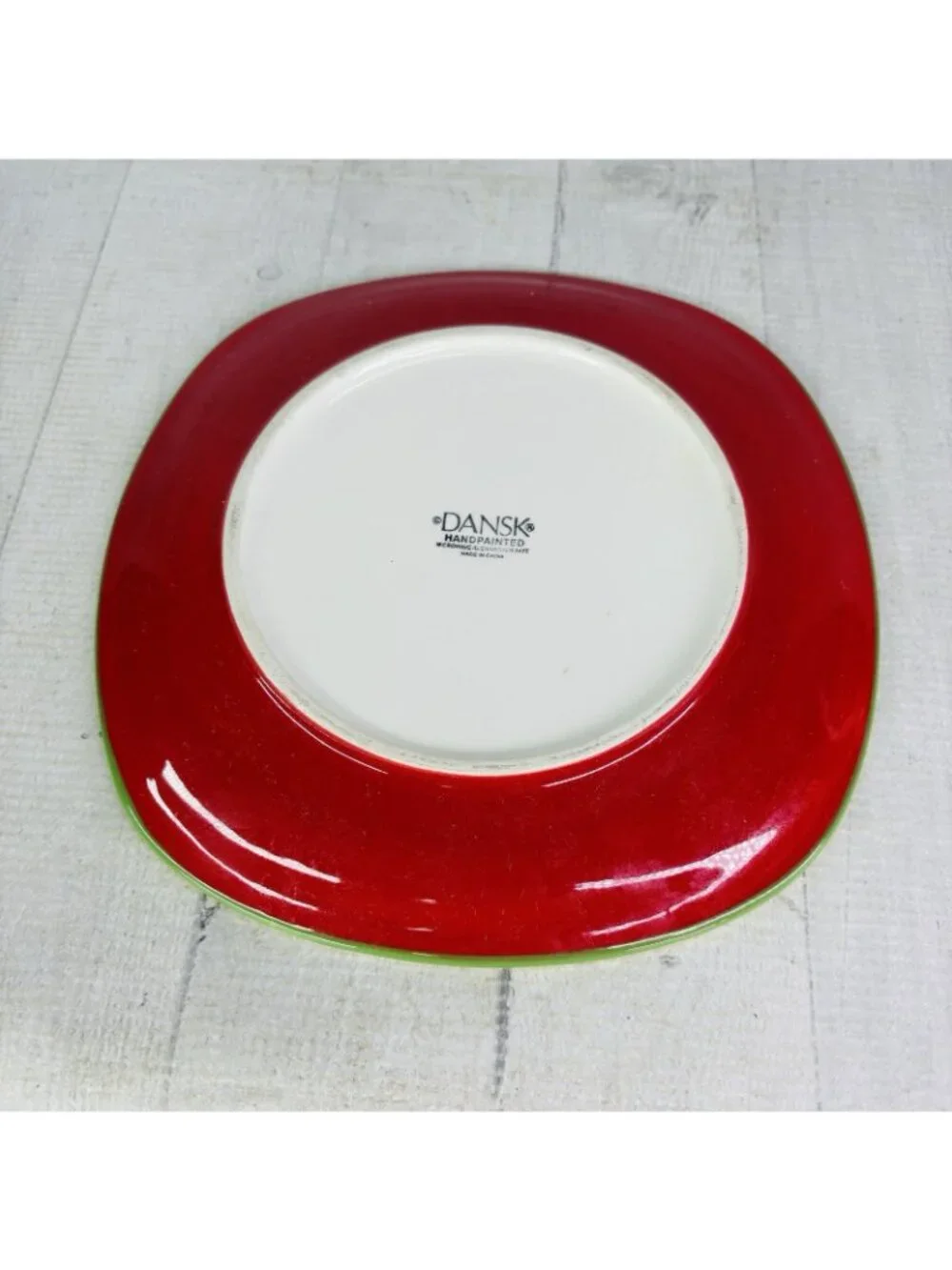 Dansk CARIBE ARUBA ORANGE & Red Green Yellow Rings 8 3/4